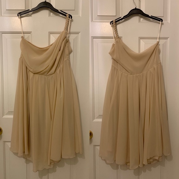 H&M pink one shoulder strap dress - Picture 5 of 8
